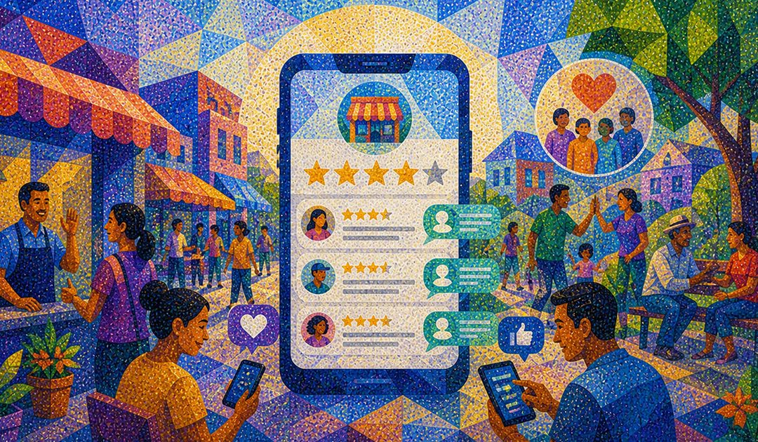 Review response rate. 44% of consumers are unlikely to use a business that doesn’t respond to reviews. An active, responsive profile signals that your business is engaged with the community a key differentiator in community marketplaces.